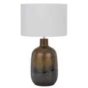 Telbix Rustic/White Arthur Table Lamp