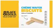 Black & Gold Vanilla Creme Wafer 125gm x 1