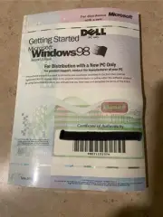 MICROSOFT WINDOWS 98 SECOND EDITION FULL OPERATING SYSTEM WIN 98. NEW, SEALED!