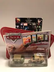 PIXAR CARS Mini Adventures Sarge's Boot Camp*SARGE&LIGHTNING McQUEEN*Army Green