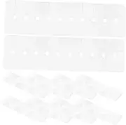 FOMIYES 20pcs Heat Shield Guards for Hair Extensions Multi Function Tool for Hair Sectioning Styling Heat Protection Prevents Damage Ensures Healthy Extensions