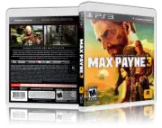 Max Payne 3 - Replacement PS3 Cover and Case. NO GAME!!