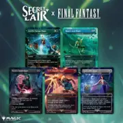 PSL MTG Secret Lair Card FINAL FANTASY Grimoire English version Foil Edition
