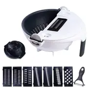 9-in-1 Multi-Function Kitchen Slicer for Vegetables and Fruits