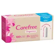 Carefree Tampons Organics Regular X 16