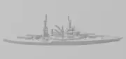 Battleship - Colorado - 1923 Variant - US Navy - Wargaming - Axis and Allies - N