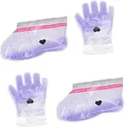 Paraffin Therapy Hand Foot Care Kit Includes Wax Glove Foot Cover for Deep Penetration