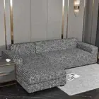 Printed Corner Sofa Covers Couch Slipcovers Elastic Sofa For Pets Longue Cover