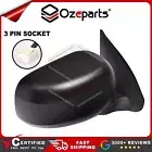 RH Right Hand Electric Door Mirror 3 Pins Black For Mitsubishi Triton MQ 15~18