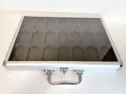 Zippo Case 42 Pieces Lighter Aluminium Storage Collection Lighter not included