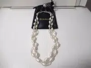 Stauer Pearl Radiance Necklace #41980 in original silk bag never worn