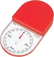 Tanita 1445-RD Cooking Scale, Kitchen Scale, Cooking, Analog, 2.2 lbs (1 kg), 0.1 oz (5 g) Unit, Red