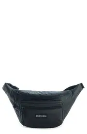 Balenciaga Explorer Belt Bag in Black at Nordstrom One Size