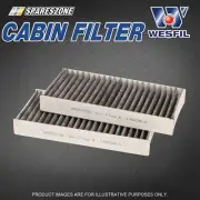 Wesfil Cabin Filter for Honda Civic CRV ES EU RD RE 1.7L 2.4L Refer RCA250P (for: Honda)