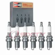 6 pc Champion Double Platinum Spark Plugs for 1995-1999 Chrysler Cirrus 2.5L ws (for: Chrysler)
