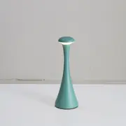 GGP Green Modern Minimalist Led Mushroom Lamp Touch Control Rechargeable Night Light