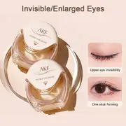 Finaugurate Glue-Free Invisible Double Eyelid Sticker, Invisible Eye-Lifting 120 Strips/Pack Crescent M