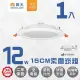 【DanceLight 舞光】LED 12W 崁孔15公分 超薄均光索爾崁燈(厚度僅3.3公分)