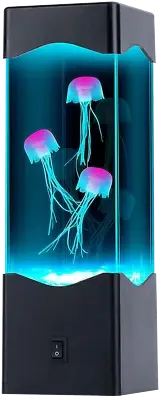 25th Hour LED Jellyfish Nightlight and Mood Lamp Sensory