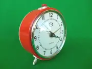 LOUD NEW OLD STOCK Vintage 70's KUCO USSR Winding Alarm Clock Desk Table NR12