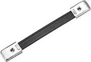 XYWHPGV Speaker Audio Handle Pull Cabinet Grasp Strap Style Spring Steel Insert Handle with Silver Metal End Caps (cbfac 75c8b 67416 588dc c0570 7e343