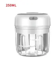 HiPiCok Meat Grinder Electric Garlic Crusher Food Chopper Mini Garlic Press Vege