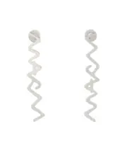 Palladium metal Marni Symbol drop earrings One size palladium gold