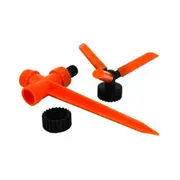 3X Rotating Sprinkler with spike Garden Sprinkler 360? Rotation Save Water