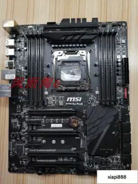 在飛比找露天拍賣優惠-現貨MSI微星X99A SLI PLUS X99主板 201