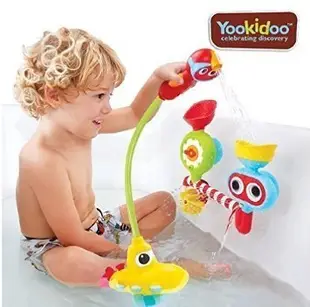 預購 美國帶回 Yookidoo 歡樂潛水艇大眼機器娃娃花灑洗澡玩具組合 孩童周歲禮物組 生日禮物 精緻盒裝 限時特賣