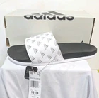 Size 13 Adidas Adilette Comfort Slides Lightweight Cushioned Sandals GV9737