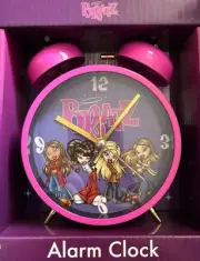 Bratz Alarm Clock - NEW IN BOX - Analog - Battery Operated - Vintage Bell Alarm