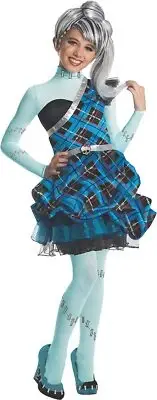 Frankie Stein Monster High Sweet 1600 Fancy Dress Halloween Deluxe Child Costume