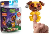 WowWee Fingerlings Pug - Grimlings Junk Yard - Interactive Toy Pet