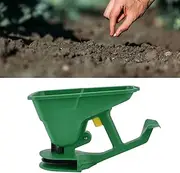 Portable Fertilizer Spreader, Handheld Seed Spreader, 1.5L Adjustable Spreader for Easy Sowing and Fertilizing in Gardens