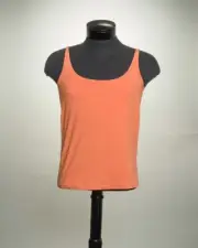 NWT! Women's Sundance Tank Top Essential Camisole Large Terracotta Peach Orange