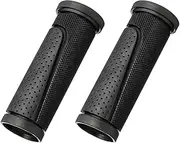 Bike Handlebar Grips Short Mini Bicycle Handlebar Grips 90mm Length Rubber Bicycle Handle Grips Black US114