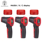 HT650 Non-contact Infrared Industrial Thermometer Laser Temperature Gun Meter