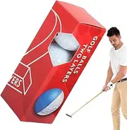 Course Golf Balls | 3X Tournament Playing Golf Balls - Portable Precise Control Equipment, Beginners Daily Use Replacement for Range Course Training Competition