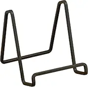 Tripar SS-TRI-50206 6.85 Inch Mahogany Metal Square Wire Stand