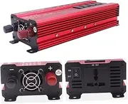 Anneome Powerful Car Inverter to Converter for Portable Power Supply Sturdy Housing USB Charging Ports Compact Design with Smart Cooling Fan for Laptops and Tablets