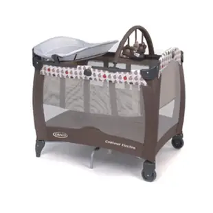 全新(31001)GRACO 多功能舒適嬰幼兒電動遊戲床 Contour Electra