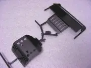 Tamiya 58618 Monster Beetle 2015 E3 Rear Bumper & E6 Lower Skid Plate Set NEW NR