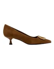 [Nine West] Propper Pump in Dark Natural