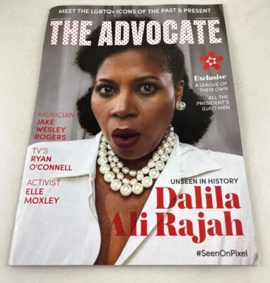 The Advocate Magazine 2022, Dalila Ali Rajah, League of their Own, LGBTQ+