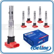 6* Ignition Coils for Audi A4-A8 Q5 S4 S5 Porsche Cayenne Panamera 3.0 3.2L V6 (for: Audi)