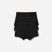 $88 HERON PRESTON FOR CALVIN KLEIN 3-Pack Trunk, Black, XL