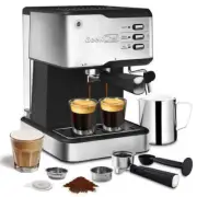 950W 20 Bar Pump Coffee Machine Espresso&Cappuccino latte Maker Milk Frother New