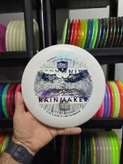 Discmania Rainmaker Glow White X-out 176g #3 Multi Stamp Flex 3 D-Line disc golf