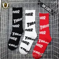 在飛比找蝦皮購物優惠-Bape Thrasher 襪子, TAT004